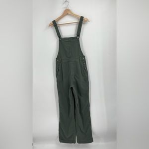 Aerie overalls - army green with adjustable straps